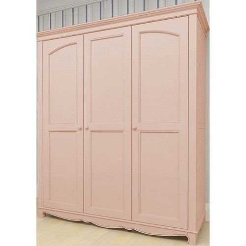 Шкаф 3-х створчатый D8 Канон розовый