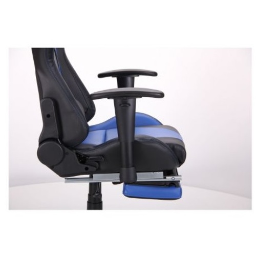 Крісло офісне VR Racer Magnus чорний/синій 515277 Famm 2019