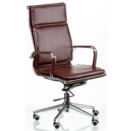 Кресло офисное Special4You Solano 4 artleather brown (E5227) коричневое