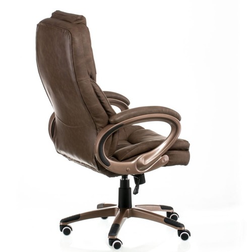 Кресло офисное Special4You Bayron brown (E0420) коричневое
