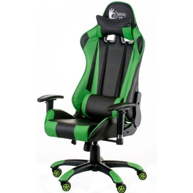 Кресло офисное Special4You ExtremeRace black/green (E5623) зеленое