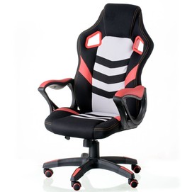 Кресло офисное Special4You Abuse Black/Red (E5586) черное