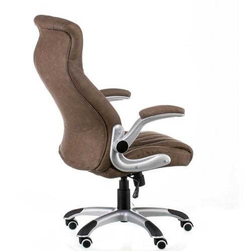 Кресло офисное Special4You Conor brown (E1564) коричневое
