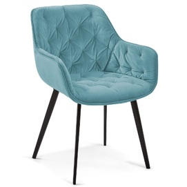 Кресло Mulder CC1225JU80 голубое Laforma 2019