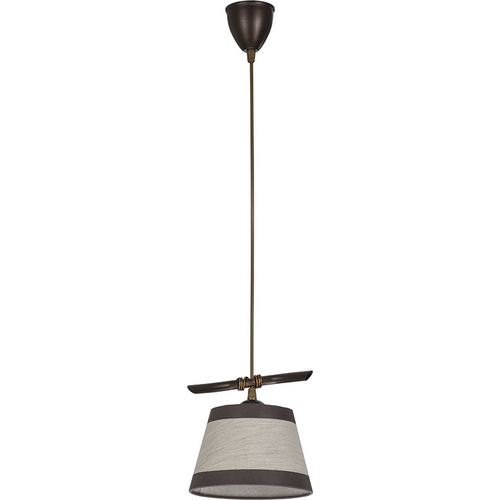 Лампа подвесная NIKI 20855 коричневая Sigma
