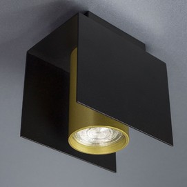 Точковий світильник Bonn 316112.05.12 чорний + золото Imperium Light 2019