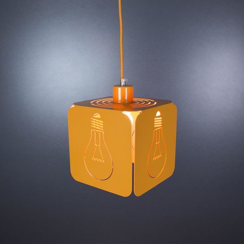 Лампа підвісна Idea 87114.25.25 помаранчева Imperium Light 2019