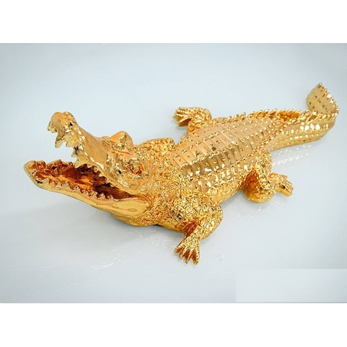 Статуетка Крокодил 2053 золото Glamoorzee