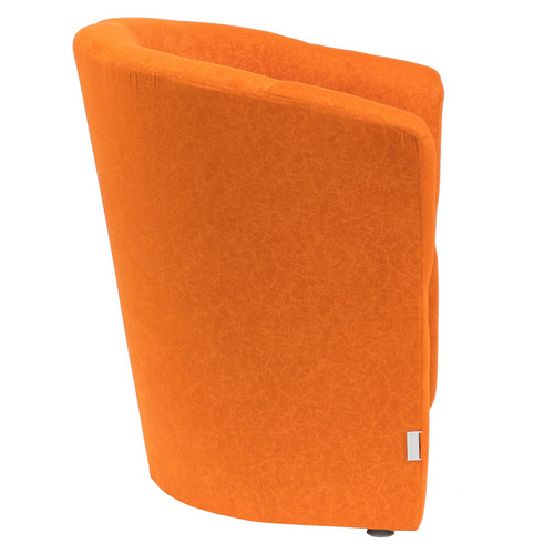 Кресло Бум оранжевое, ткань (KBR0000017) RICHMAN