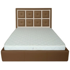 Ліжко Віндзор комфорт 140х200/140х190 коричневий з білим (KR0000181) RICHMAN