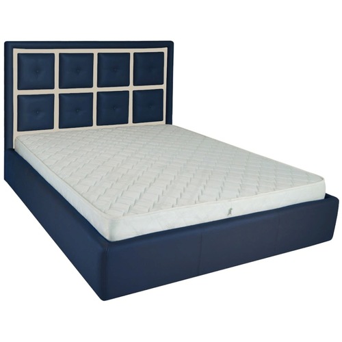 Ліжко Віндзор комфорт 140х200/140х190 синій з білим (KR0000181) RICHMAN