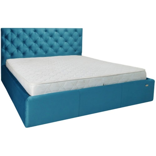 Ліжко Ковентрі комфорт 160х200/160х190 темно-блакитна (KR0000115) RICHMAN