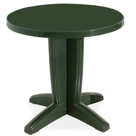 Стол обеденный Квадро 80 см зеленый PAPATYА