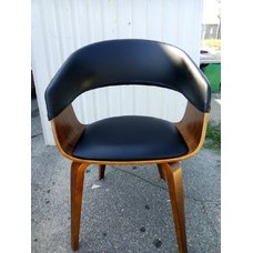 Кресло Monterey wood черный кожзам Primel 2022