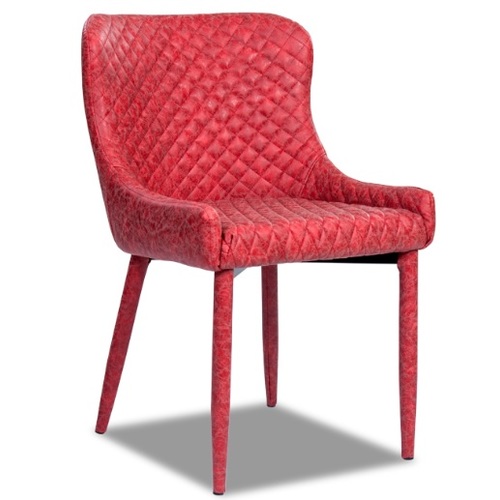 Кресло МС15 красный кожзам Peijan