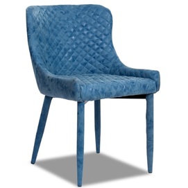 Кресло МС15 синий кожзам Peijan