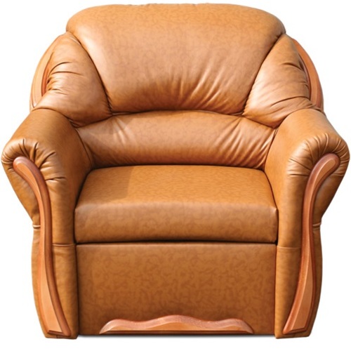 Крісло-ліжко (розкладне) Бостон СВ світло-коричневе Vika
