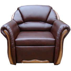 Крісло-ліжко (розкладне) Бостон СВ темно-коричневе Vika