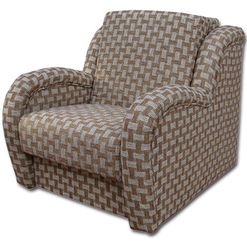 Кресло-кровать (раскладное) Эдвин-60 коричневое цветное Vika