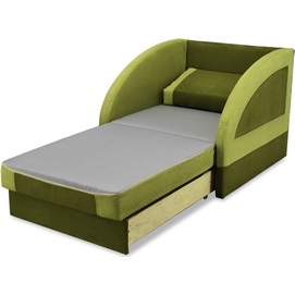Крісло-ліжко (розкладне) Магик зелене Vika