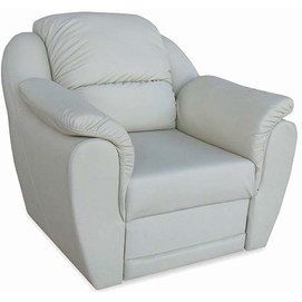 Крісло розкладне (крісло-ліжко) Гранд біле Vika
