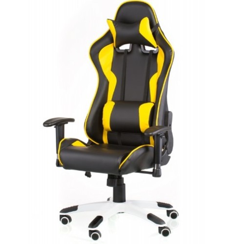Кресло Special4You ExtremeRace black/yellow (E4756) черно-желтое