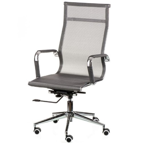 Кресло Special4You Solano mesh grey (E6033) серое