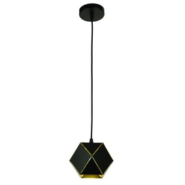 Лампа подвесная 7526686-1 BK черная Thexata 2020
