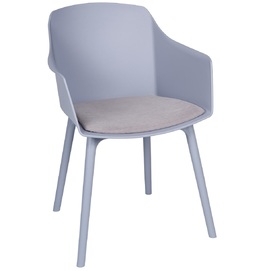 Крісло з подушкою MAGNOLIA сіре Kolin 2020