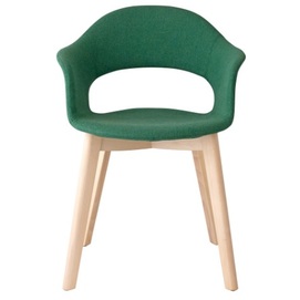 Крісло NATURAL LADY B POP 2844 зелене SCAB Design
