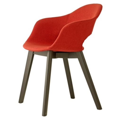 Крісло NATURAL LADY B POP 2844 червоне SCAB Design
