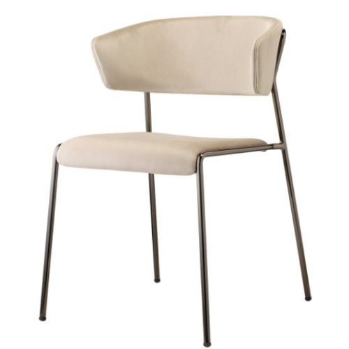 Крісло LISA WITH +2851 білий SCAB Design