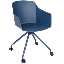 Крісло офісне MAGNOLIA Roll синє Kolin 2020