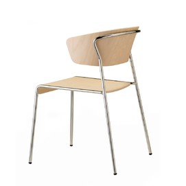 Крісло LISA WOOD 2850 бежеве SCAB Design
