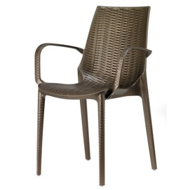 Кресло LUCREZIA 2322 коричневое SCAB Design
