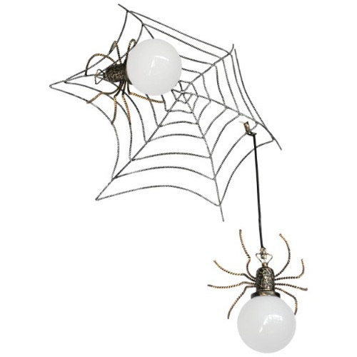 Бра Павук на павутині 2 лампи бронзовий LiteKraft