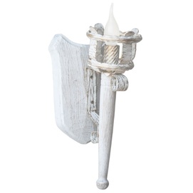 Бра Факел Римський 1 лампа білий LiteKraft