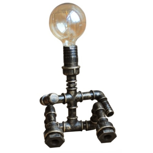 Лампа настільна Водопровідник бронзовий LiteKraft