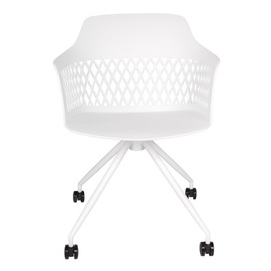 Крісло офісне Lavanda Roll білий Kolin 2020