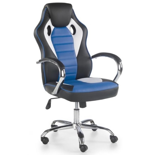 Кресло офисное SCROLL голубой Halmar