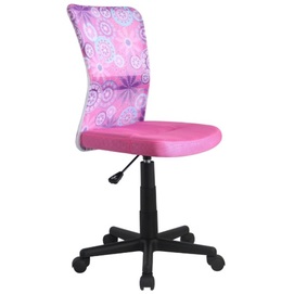 Кресло детское DINGO розовый Halmar