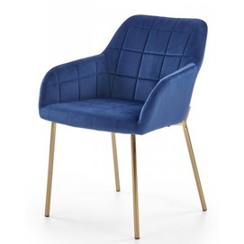 Кресло K306 темный-синий Halmar