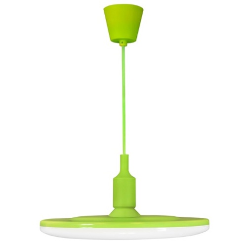 Лампа подвесная W KIKI 15 LED 308139 зеленый Polux