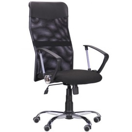Кресло офисное Ultra Хром сиденье C-1 210149 черный Famm-TOP
