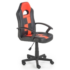Кресло офисное STORM черный+красный Halmar