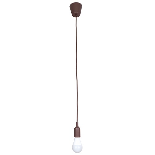 Лампа шнур 915002-1 Brown коричневий Thexata 2020