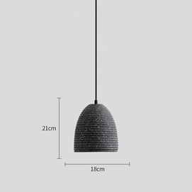 Лампа підвісна 30026 чорний Loft 2020
