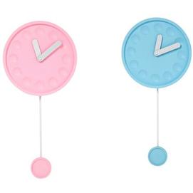 Часы настенные Wall Clock Candy Pendular Assorted 35462 голубой