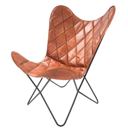 Кресло бабочка Pablo 329 JA5FW коричневый Kayoom