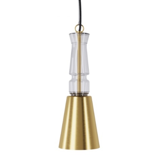 Лампа підвісна Tglass 17793 золото + прозорий Pikart 2020